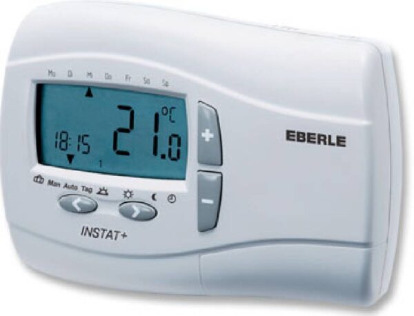 EBERLE INSTAT+ 3F, AP,  16A Aufputz digital Thermostatregler mit Tages- Wochenprogramm & Tasten